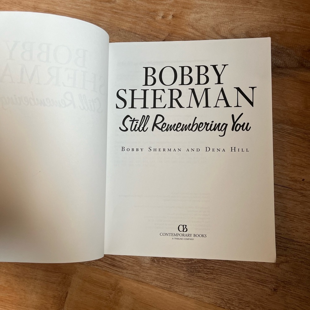 Bobby Sherman: Still Remembering You Book - Picture 3 of 6